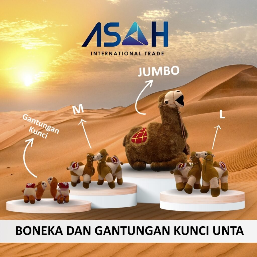 Gantungan Kunci Boneka Unta Lucu