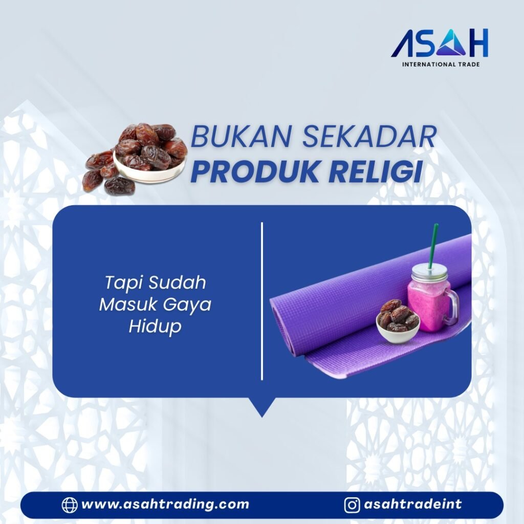 Kurma Bukan Sekadar Produk Religi, Tapi Sudah Masuk Gaya Hidup