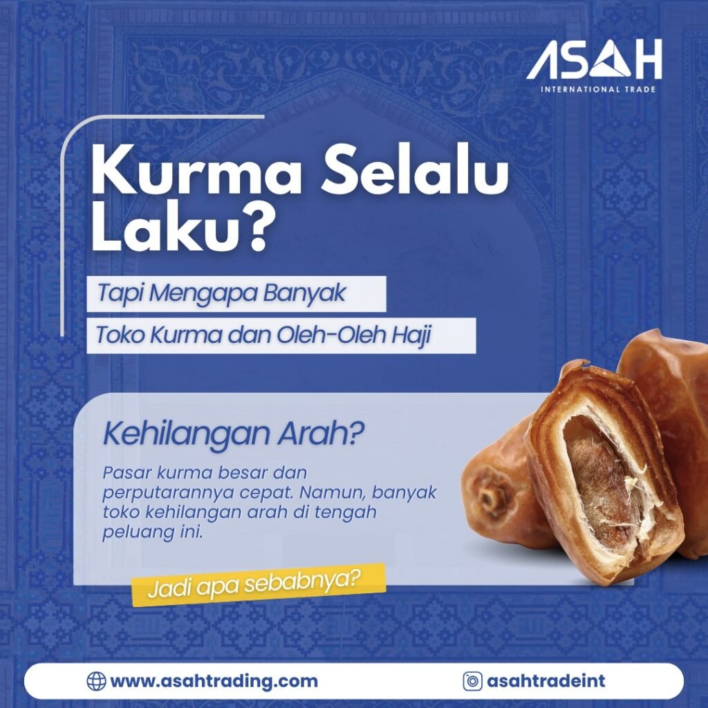 Kurma Selalu Laku, Tapi Kenapa Banyak Toko Kurma dan Oleh-Oleh Haji Tetap Kehabisan Arah?