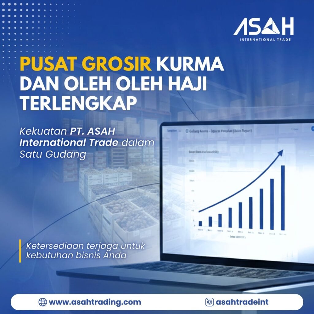 Pusat Grosir Kurma dan Oleh Oleh Haji Terlengkap: Kekuatan PT. ASAH International Trade dalam Satu Gudang