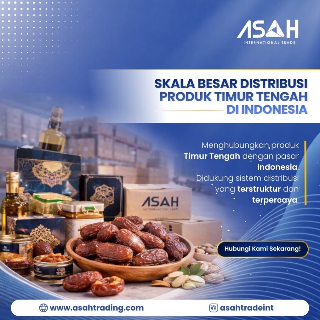 Skala Besar Distribusi Produk Timur Tengah di Indonesia