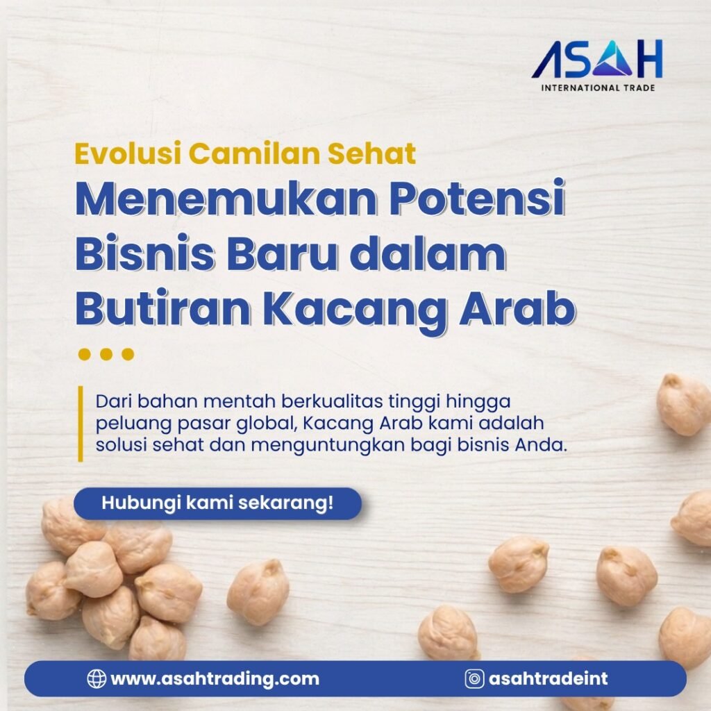 Menemukan Potensi Bisnis Baru dalam Butiran Kacang Arab